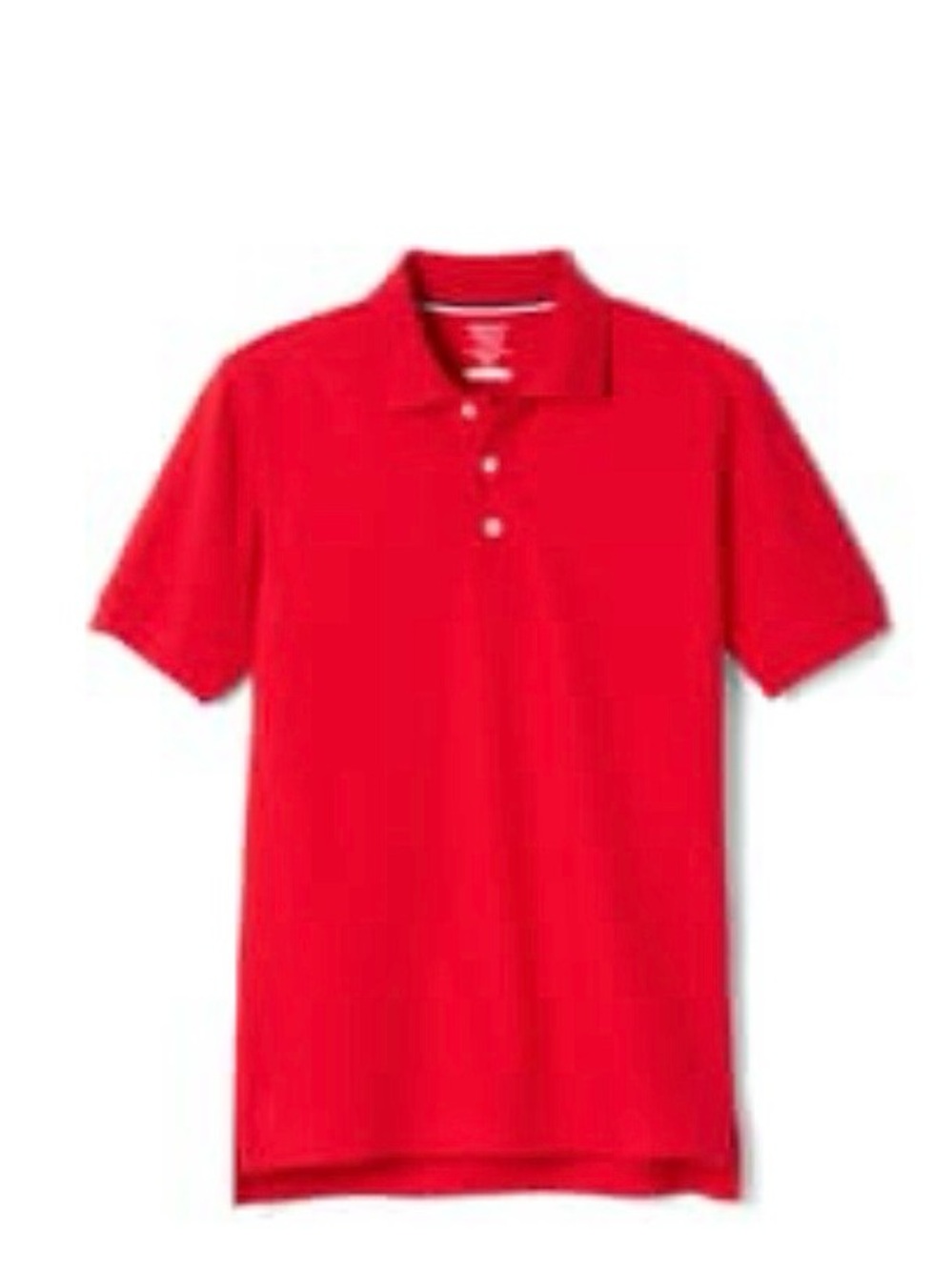 French Toast Red Boys Short-Sleeve Polo
